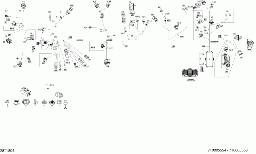 BRP ������ Outlander T3 MAX 570 EFI, 2018 - Main ���� �������� 710005560 With Abs