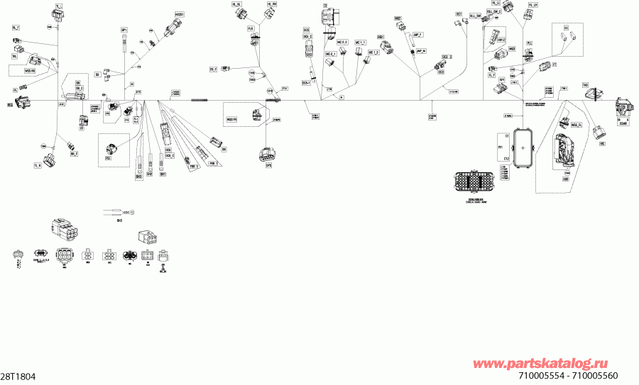  - Main Harness 710005554 Without Abs