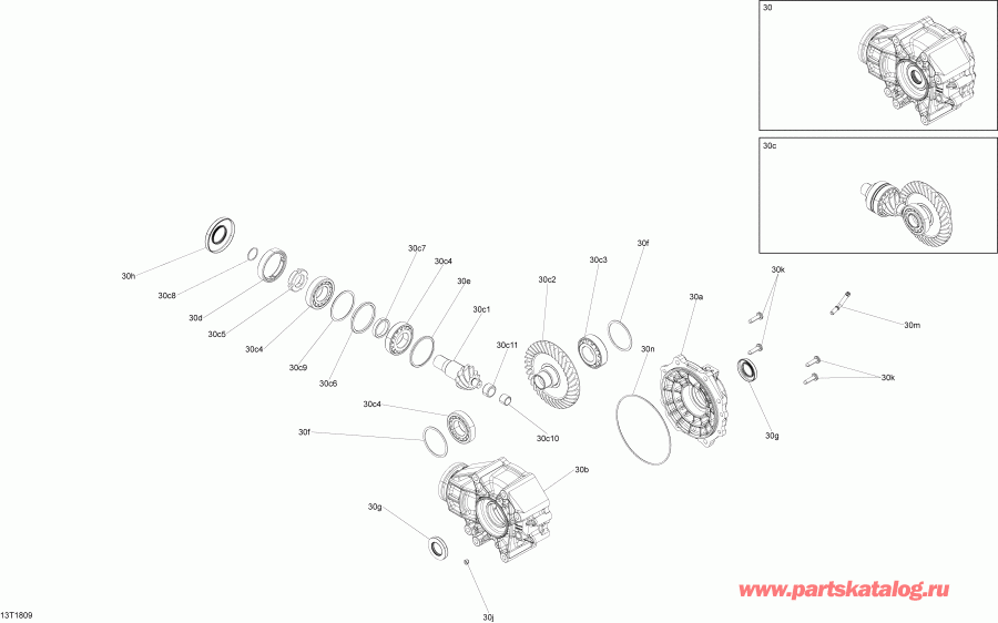 ATV BRP - Drive, Rear All