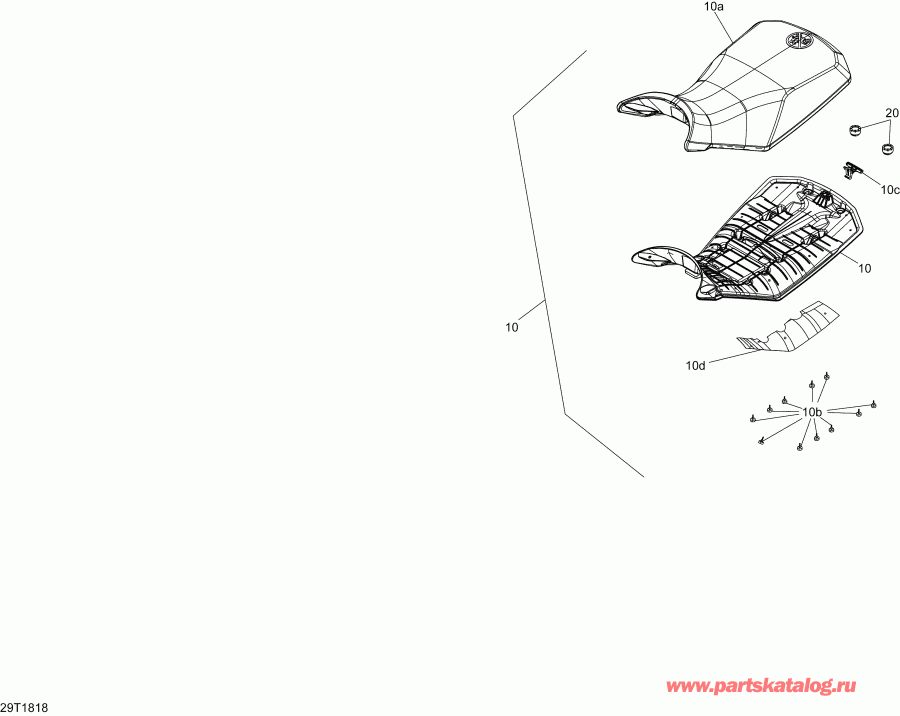 ATV   Outlander 1000R EFI - XMR - 2018 -  G2 Outlander Xmr