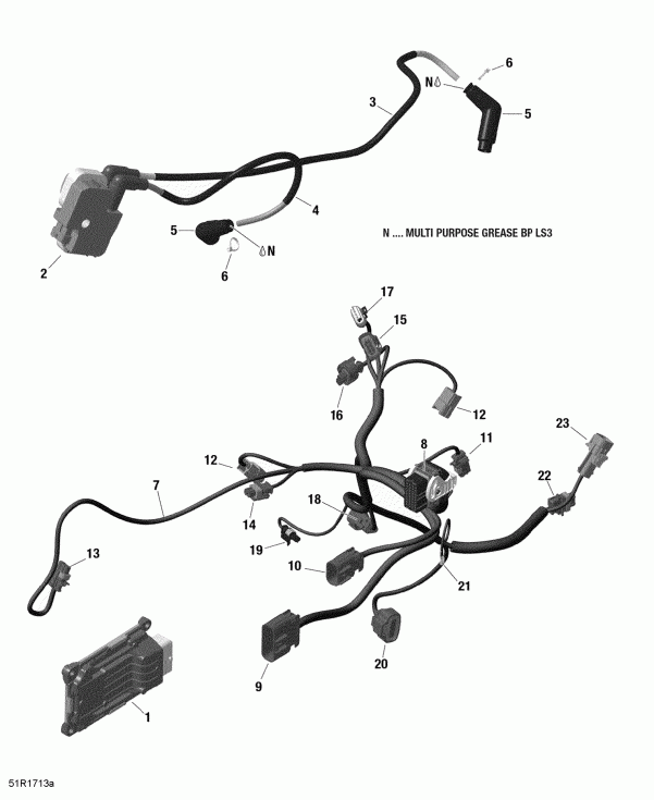  BRP Outlander 1000R EFI - XMR - 2018 -     Electronic Module 1000r Efi (outlander Package Xmr)