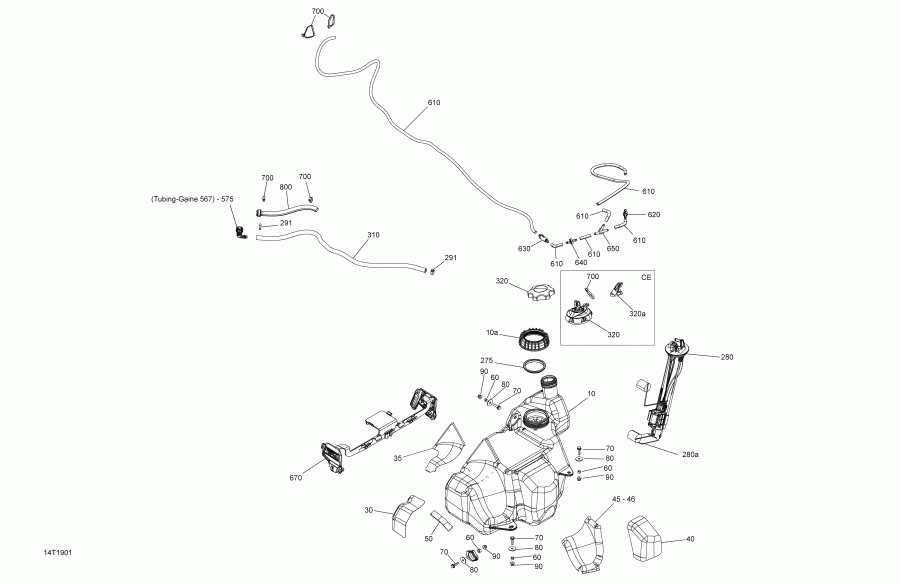 ATV  001 - Outlander 450 EFI - International - European Communities, 2019 - Fuel