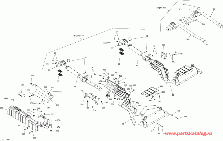  BRP -  Outlander 450 Efi