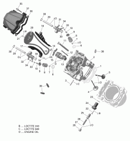 01-    - 450 Efi (01- Cylinder Head - 450 Efi)