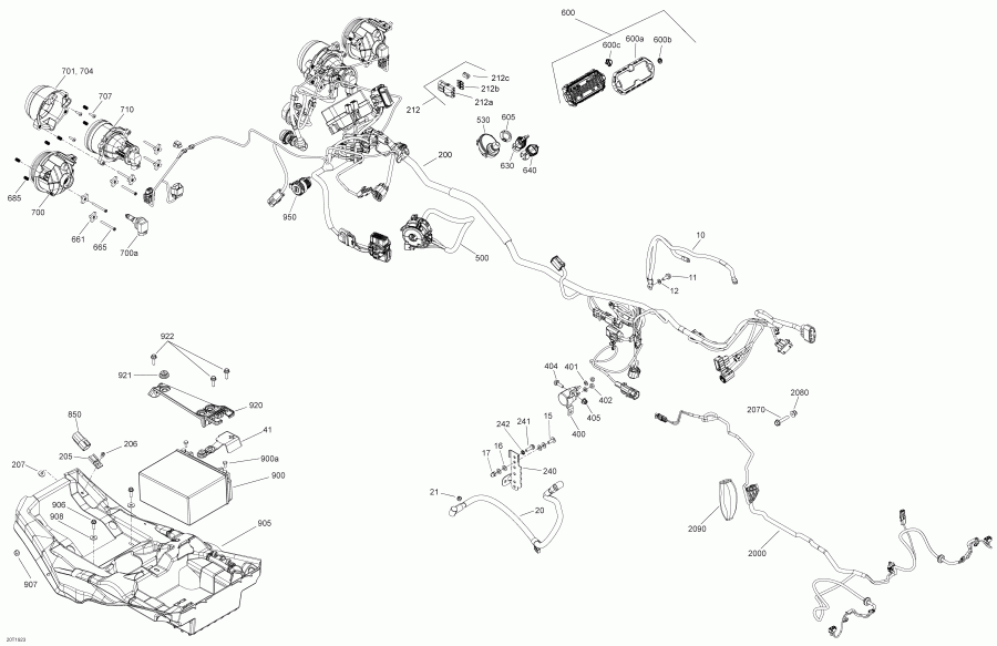 ATV BRP - Electrical Outlander 6x6 International
