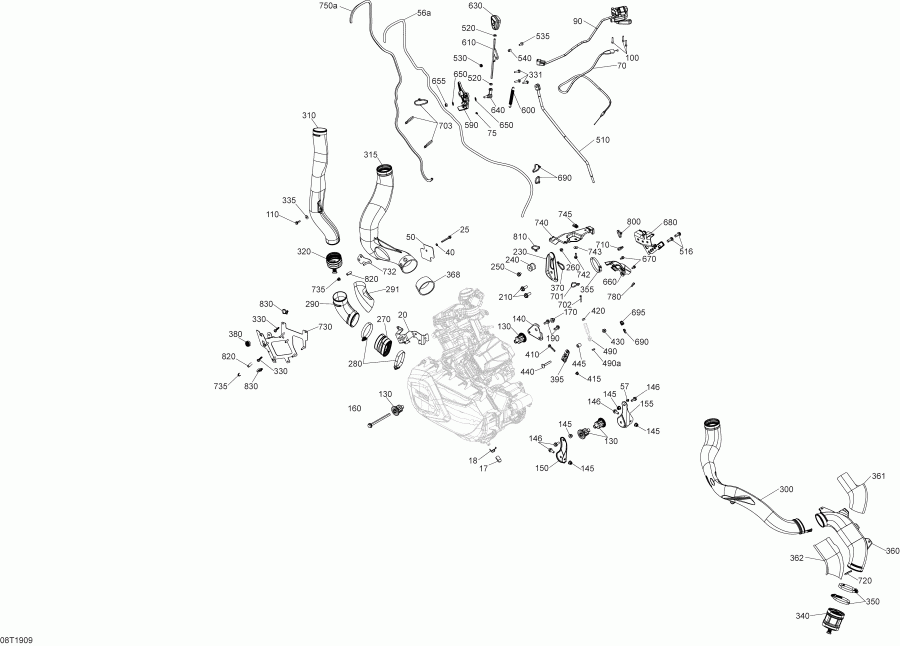  001 - Renegade 570 EFI - International, 2019 -  Renegade 570 Efi
