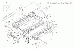 09- Cargo Outlander 6x6 - Cargo Platm Kit (09- Cargo Outlander 6x6 - Cargo Platform Kit)