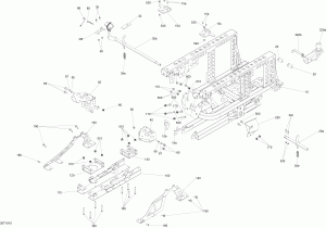 09-  Outlander 6x6 - Rear Parts 2 (09- Frame Outlander 6x6 - Rear Parts 2)