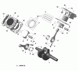 01- ,    (01- Crankshaft, Piston And Cylinder)