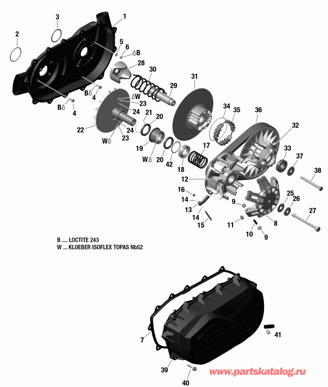 002 - Renegade 1000 EFI - T3, 2019 - Transmission Version 3