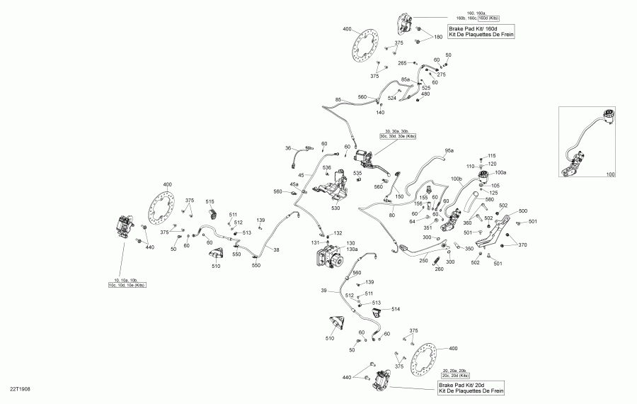 ATV Bombardier 002 - Renegade 1000 EFI - T3, 2019 - s Renegade 1000r Efi
