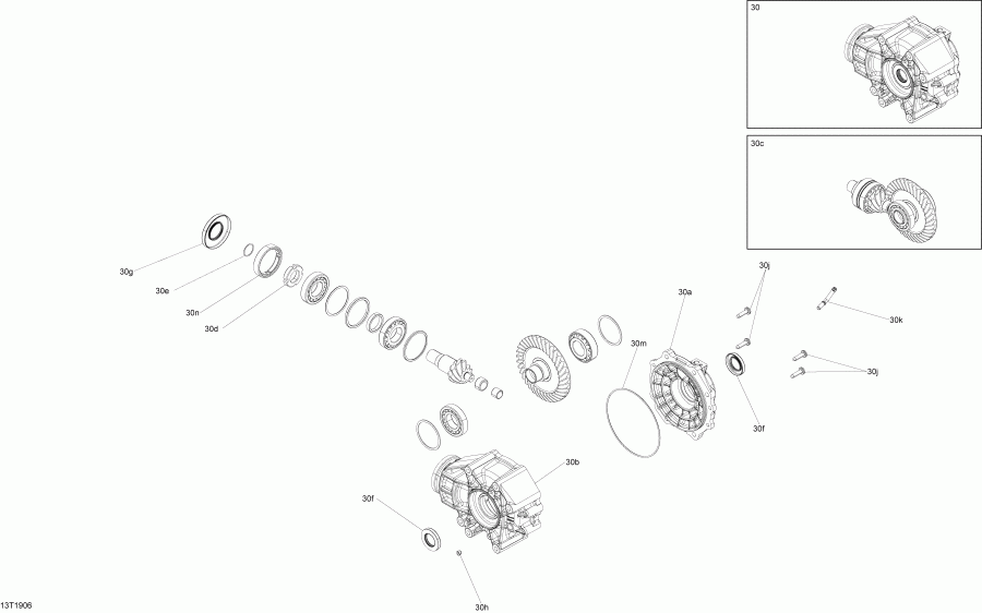 ATV - Rear Drive Unit