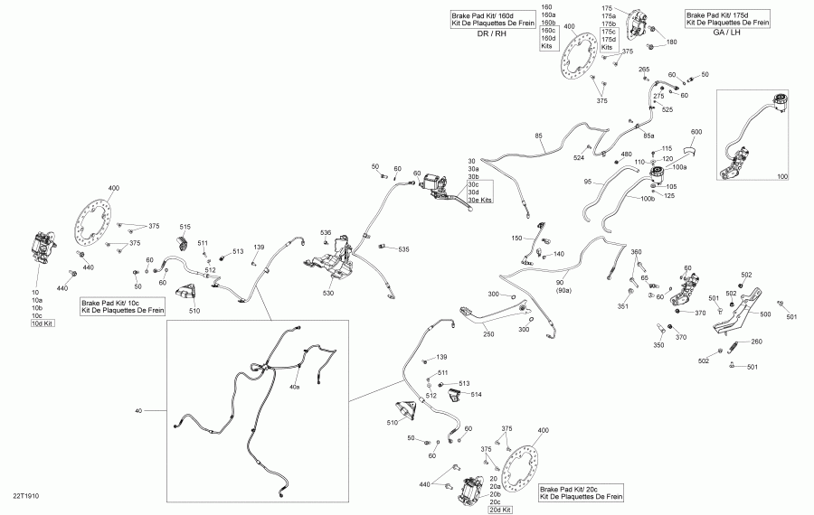 Bombardier 003 - Outlander 6X6 - 1000 EFI - T3, 2019 - ������s Outlander 6x6