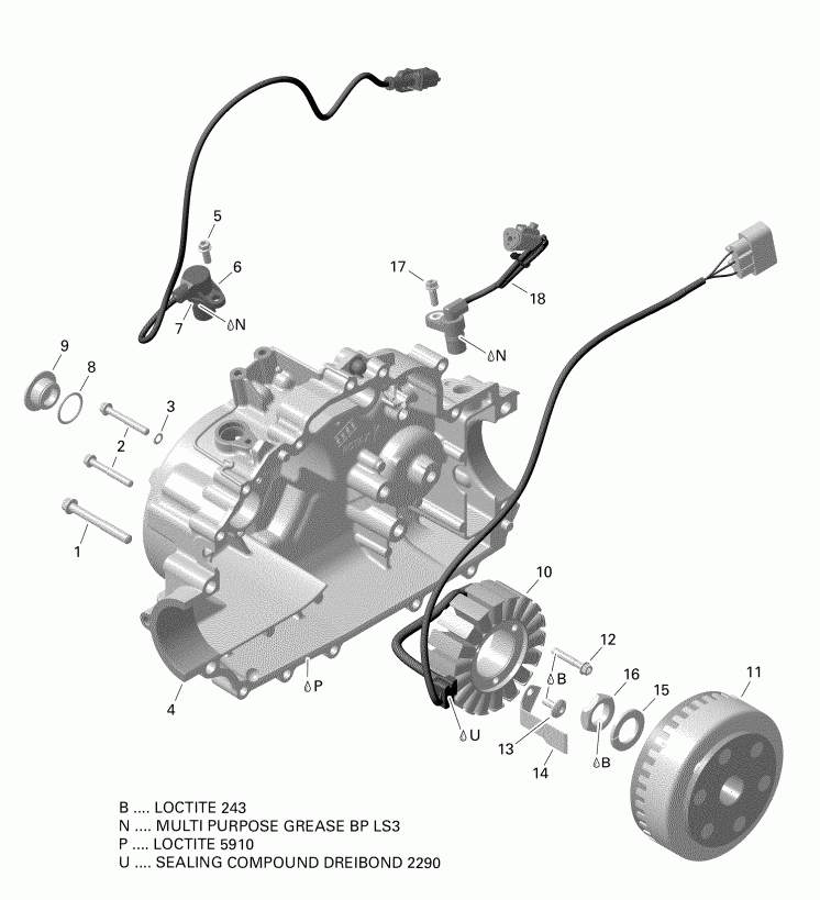   003 - Outlander MAX 450 EFI - North America, 2019 - Magneto