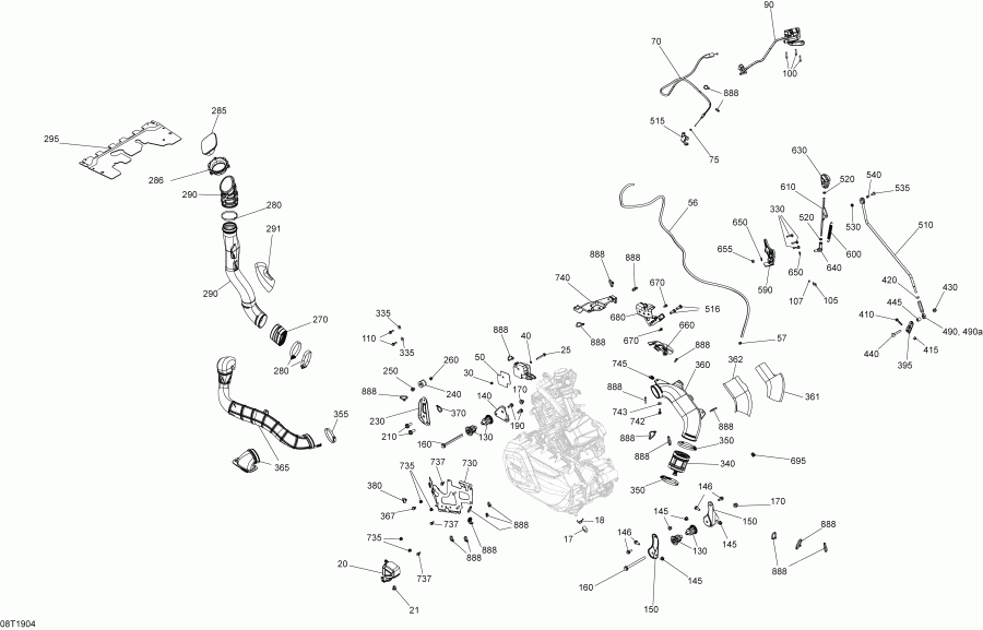 ���������� - ��������� Outlander 1000r Efi Xmr