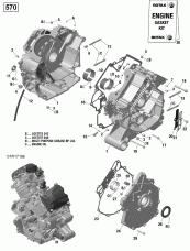 01-   - 570 Efi (package Pro) (01- Crankcase - 570 Efi (package Pro))