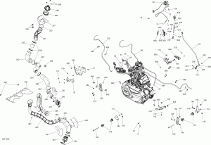 01-  Outlander - 570 Efi - Xmr (01- Engine Outlander - 570 Efi - Xmr)