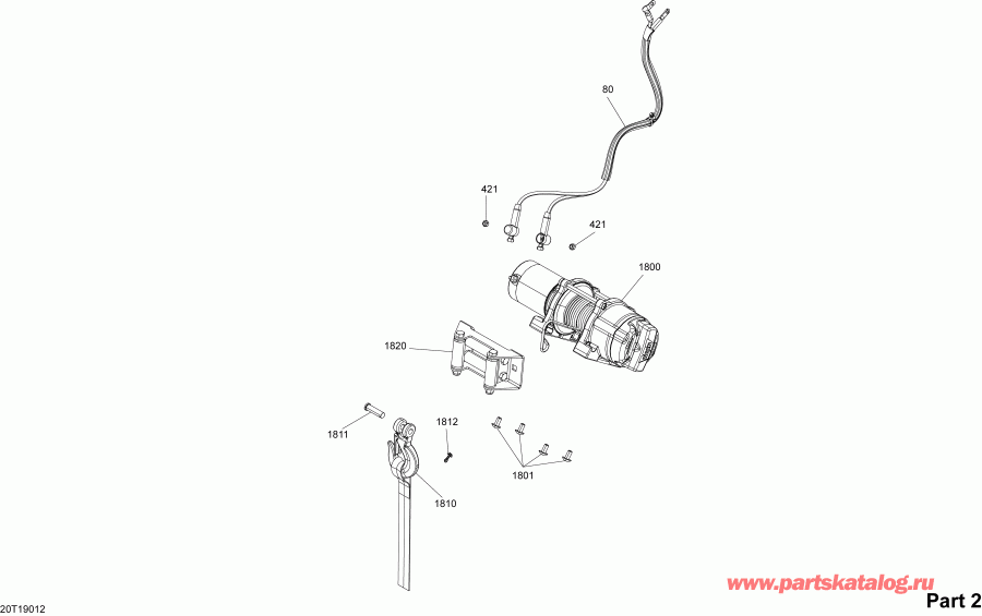 004 - Renegade 1000R EFI - International - Non European Communities, 2019 ������ - Electrical Renegade 1000r Efi Part 2