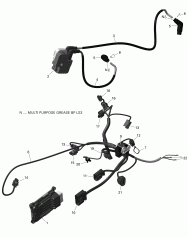 10-     Electronic Module - V1 (10- Engine Harness And Electronic Module - V1)