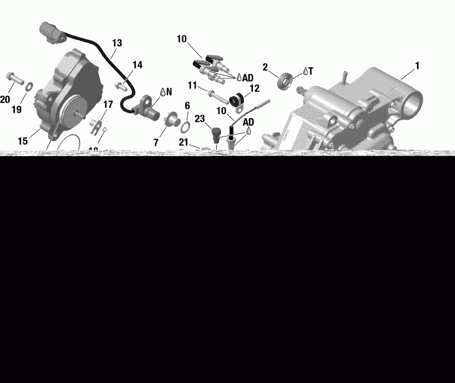 ���������� BRP 007 - Outlander MAX 570 EFI - International - Non European Communities, 2019 - �������� Box � Components 420686567