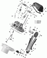 01-   , Rear (01- Cylinder Head, Rear)