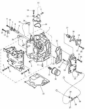 ������� � ������ 1 (Cylinder / Crankcase 1)