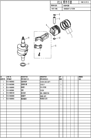 CRANKSHAFT & PISTON (�������� � �������)
