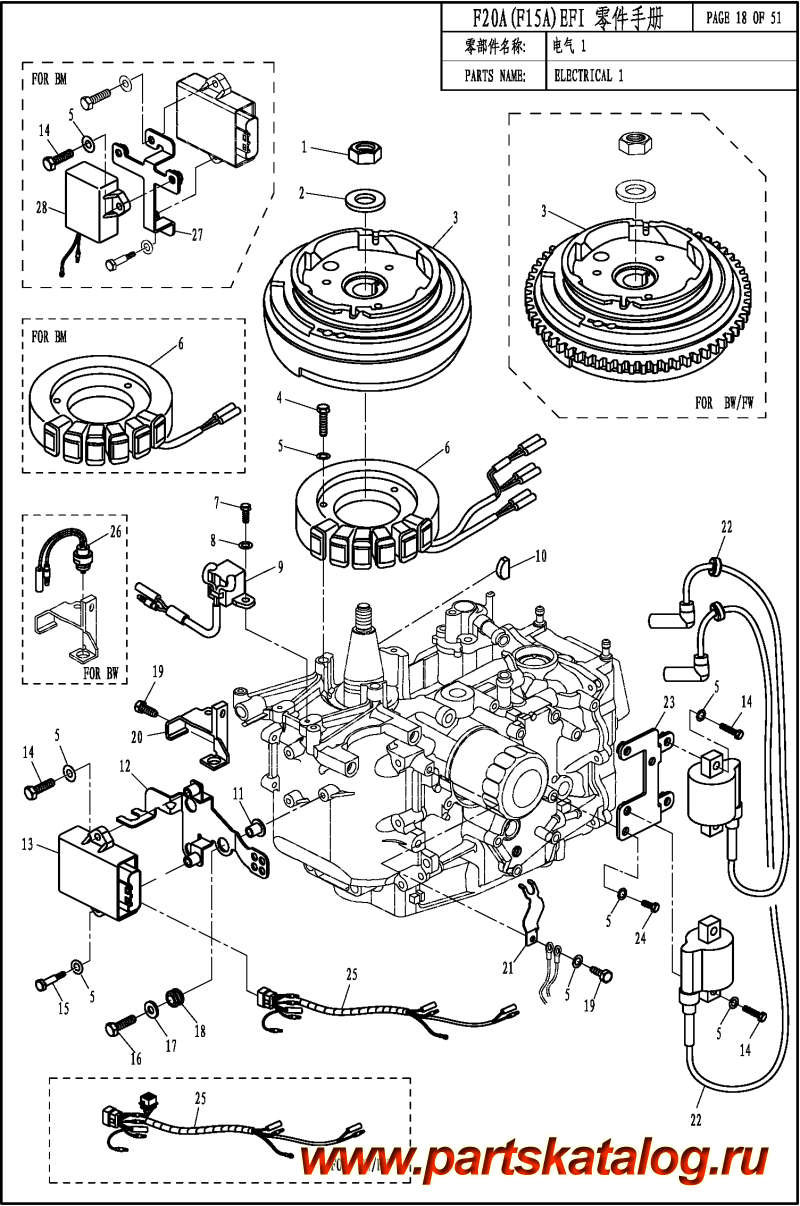 ������ ��������, �� �����, PARSUN,  F20A EFI ELECTRICAL 1
