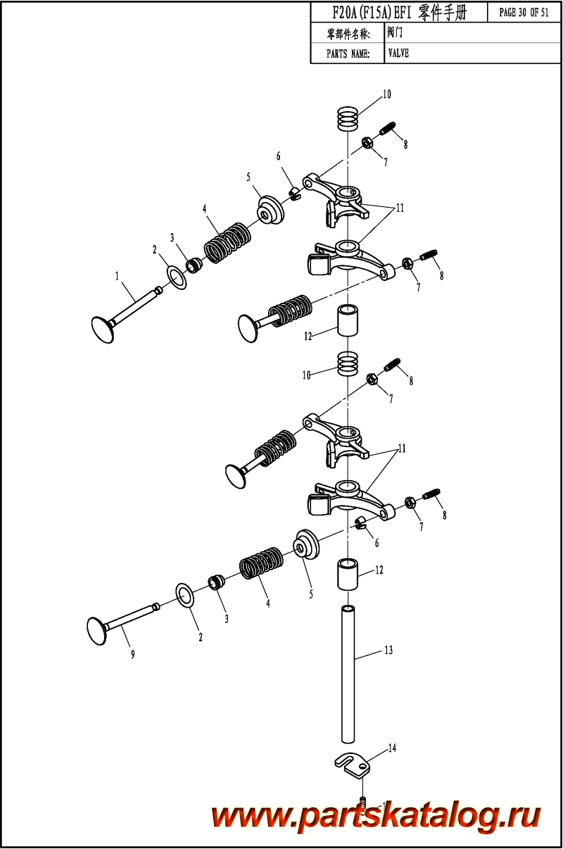  , , Parsun,  F20A EFI  / VALVE