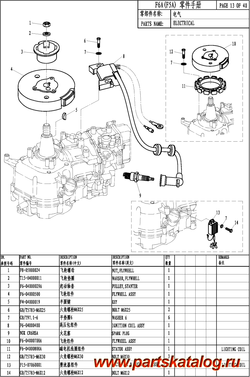  ,   , Parsun,  F5A ELECTRICAL - 