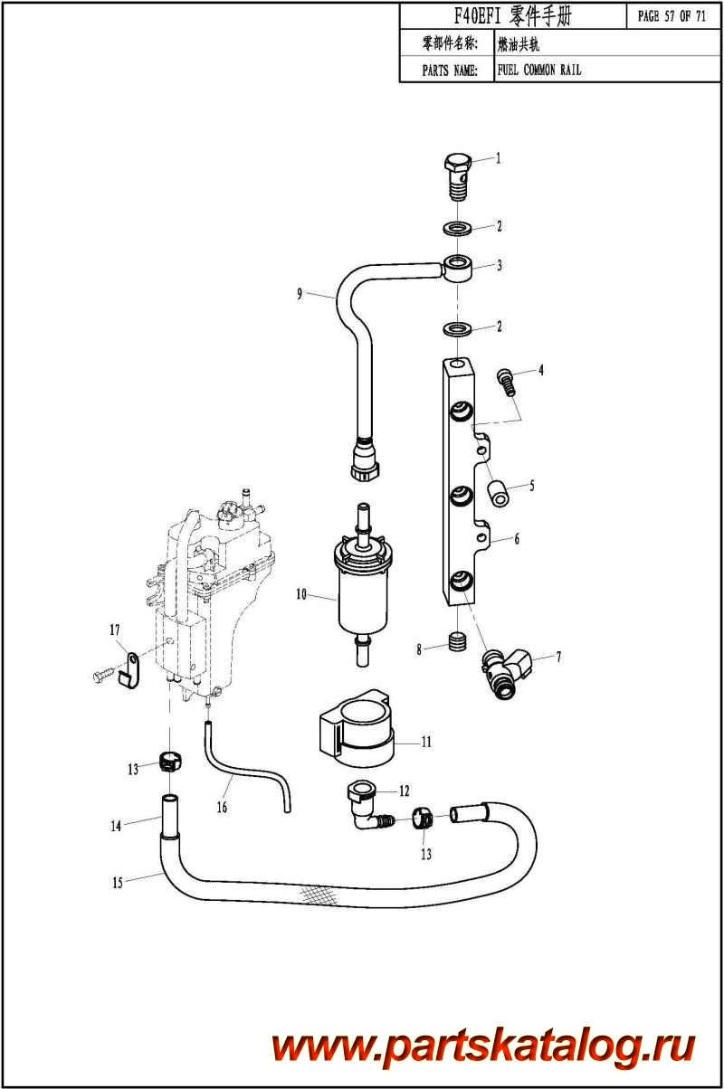  ,   , PARSUN,  F60 EFI FUEL COMMON RAIL