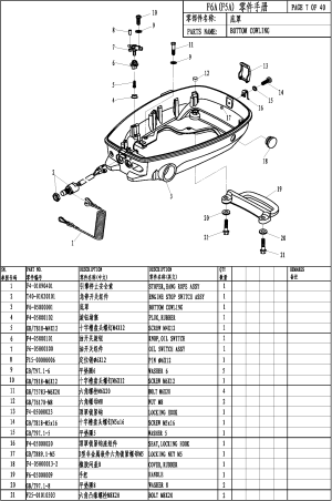 BOTTOM COWLING (������ ������)
