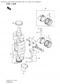 116A  -  Crankshaft (116A - )