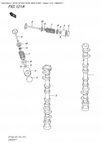 121A  -  Camshaft (121A -  )