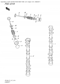 121A  -  Camshaft (121A -  )