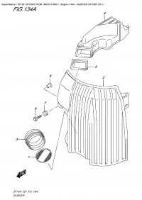 134A  -  Silencer  (Df100At E01) (134A -  (Df100At E01))