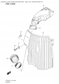 134A  -  Silencer  (Df100At E11) (134A -  (Df100At E11))