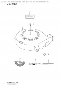 136A  -  Ring  Gear  Cover (Df100At  E01) (136A -    (Df100At E01))