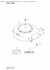 136A  -  Ring  Gear Cover (136A -   )