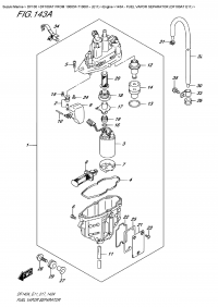 143A  -  Fuel  Vapor Separator  (Df100At  E11) (143A -    (Df100At E11))