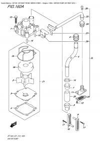 160A  -  Water  Pump  (Df100At E01) (160A -   (Df100At E01))