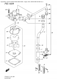 160A  -  Water  Pump  (Df100At E11) (160A -   (Df100At E11))