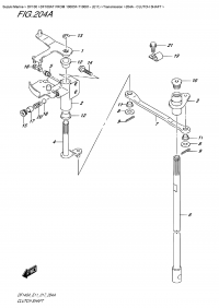 204A  -  Clutch Shaft (204A -  )