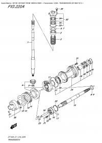 220A  -  Transmission (Df100At  E11) (220A -  (Df100At E11))