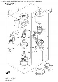 301A  -  Starting Motor (301A -  )