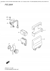326A  -  Ptt  Switch/engine  Control  Unit  (Df100At  E11) (326A -   /    (Df100At E11))