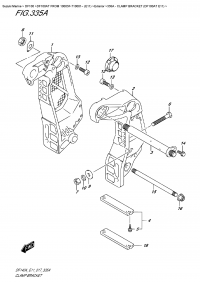 335A  -  Clamp  Bracket  (Df100At  E11) (335A -   (Df100At E11))