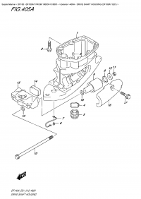 405A  -  Drive  Shaft  Housing (Df100At  E01) (405A -    (Df100At E01))