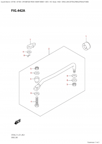 442A - Drag  Link  (Df70A,Df80A,Df90A,Df100B) (442A -   (Df70A, Df80A, Df90A, Df100B))