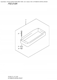 519A  -  Opt:remote Control  Spacer (519A - :   )